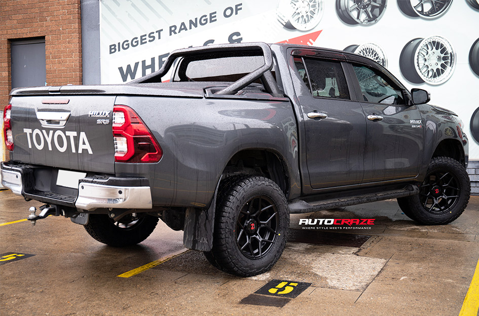 TOYOTA HILUX NOMAD SABBATH MATTE BLACK 