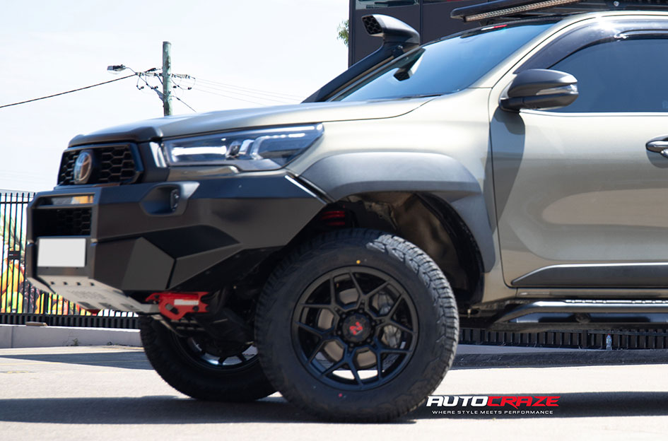 TOYOTA HILUX RUGGED X NOMAD SABBATH MATTE BLACK 