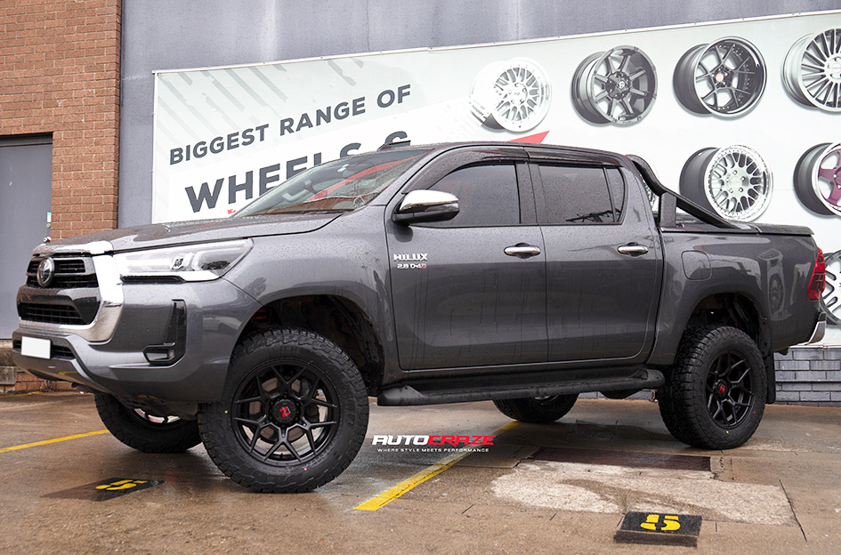 TOYOTA HILUX NOMAD SABBATH MATTE BLACK 
