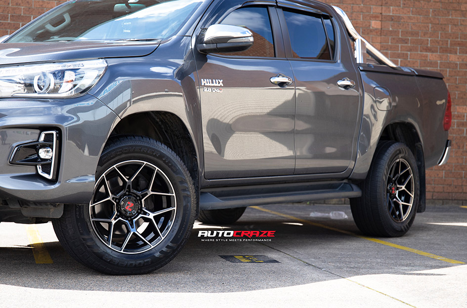 TOYOTA HILUX NOMAD SABBATH GLOSS BLACK TINTED FACE