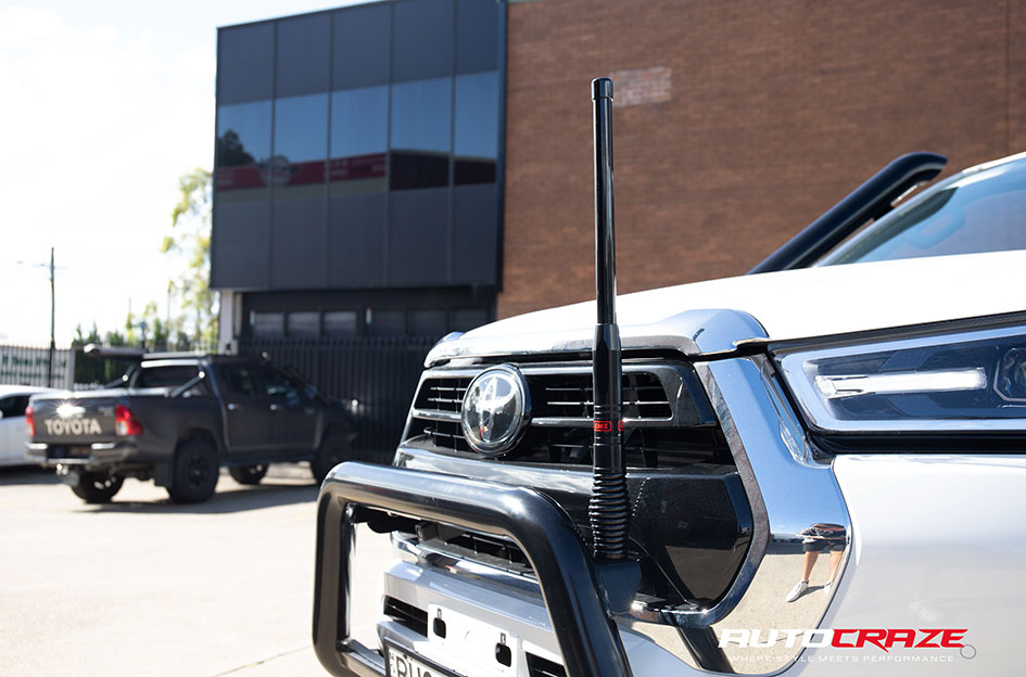 TOYOTA HILUX NOMAD RAMAZAN MATTE BLACK TINTED FACE 