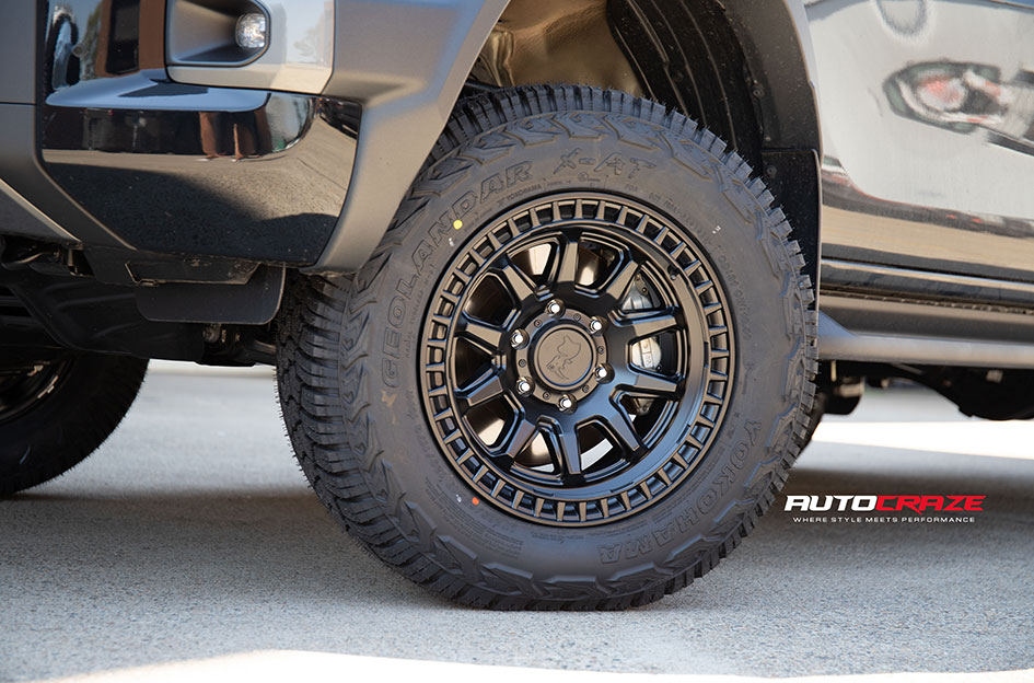 TOYOTA HILUX BLACK RHINO CALICO MATTE BLACK 