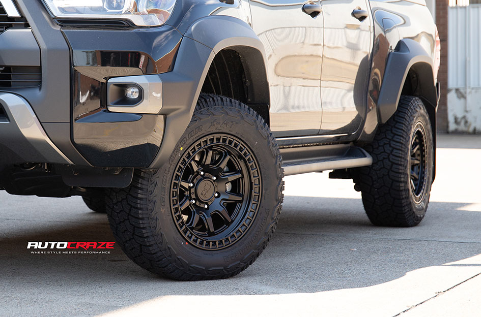 TOYOTA HILUX BLACK RHINO CALICO MATTE BLACK 