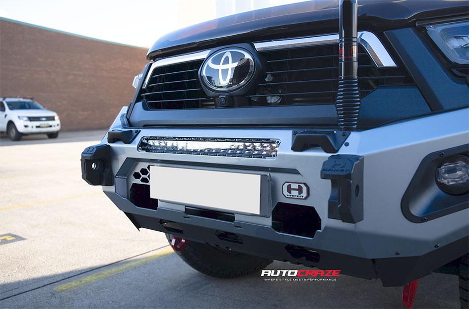 TOYOTA HILUX FUEL PISTON MATTE GUNMETAL W/ GLOSS BLACK LIP