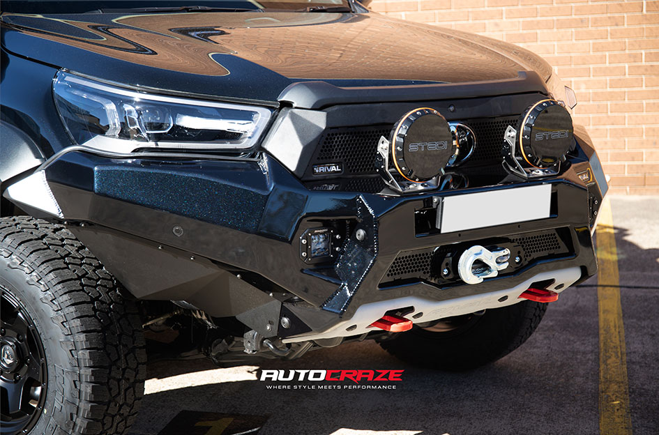 TOYOTA HILUX FUEL SHOK MATTE BLACK