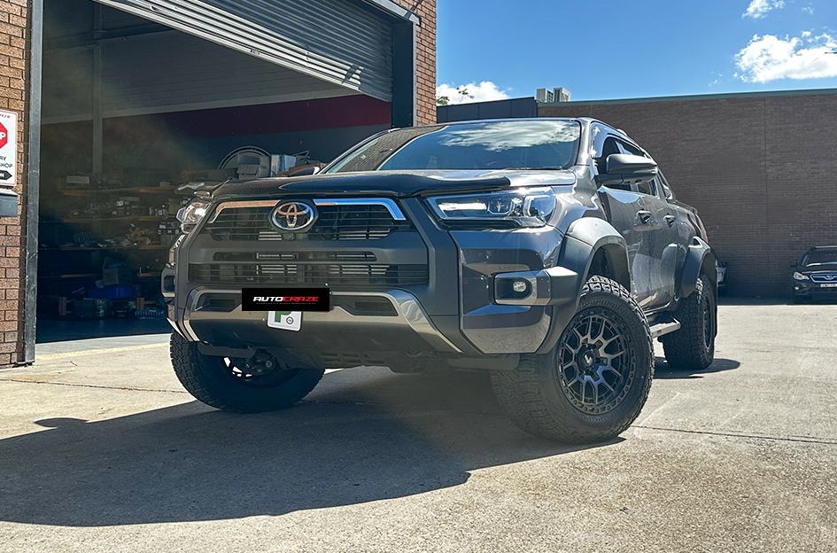 TOYOTA HILUX ROGUE LENSO GRAVEL PASSION BLACK