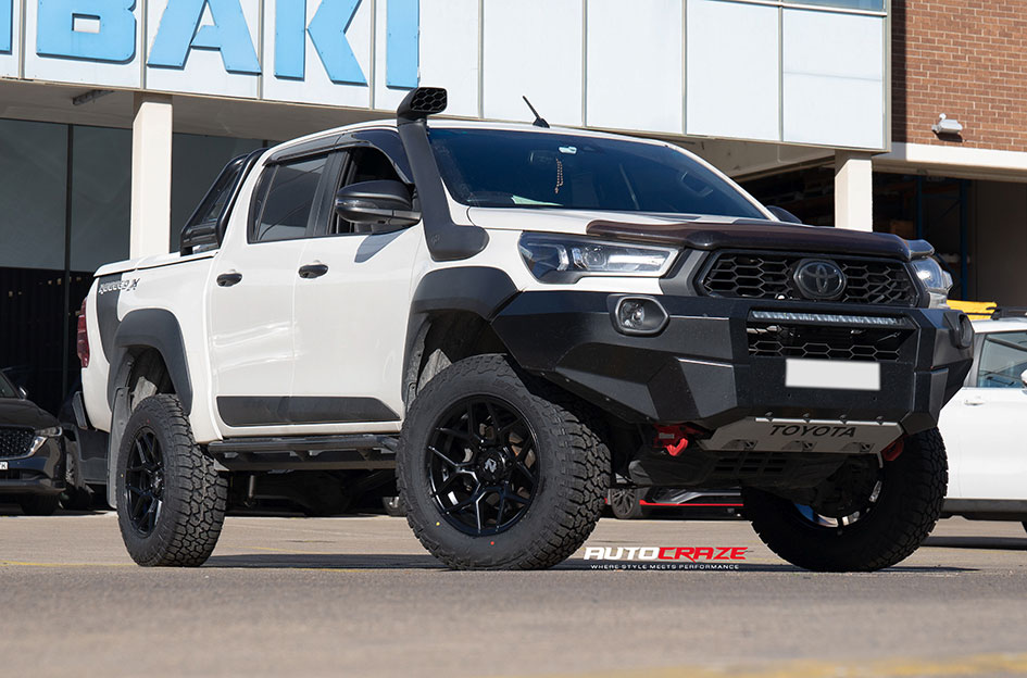 TOYOTA HILUX RUGGED X NOMAD SABBATH MATTE BLACK