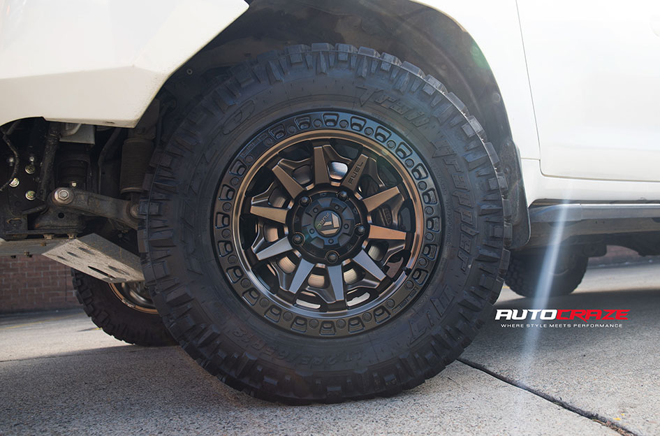 TOYOTA LANDCRUISER 200 SERIES FUEL COVERT BRONZE BLACK RING 