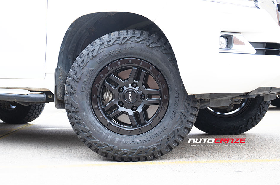 TOYOTA LANDCRUISER 200 SERIES ROH HAMMER MATTE BLACK