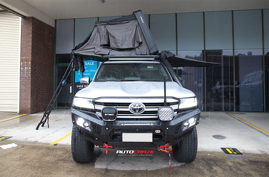 TOYOTA LANDCRUSIER 300 SERIES BLACK RHINO OUTBACK MATTE BLACK