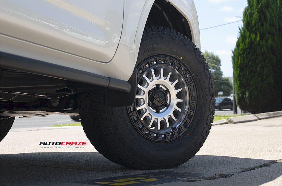 TOYOTA LANDCRUISER 300 SERIES KMC IMS MACHINED W/ BLACK LIP