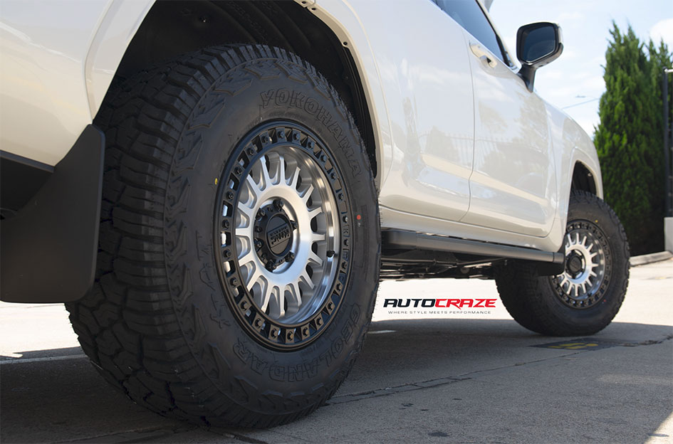 TOYOTA LANDCRUISER 300 SERIES KMC IMS MACHINED W/ BLACK LIP