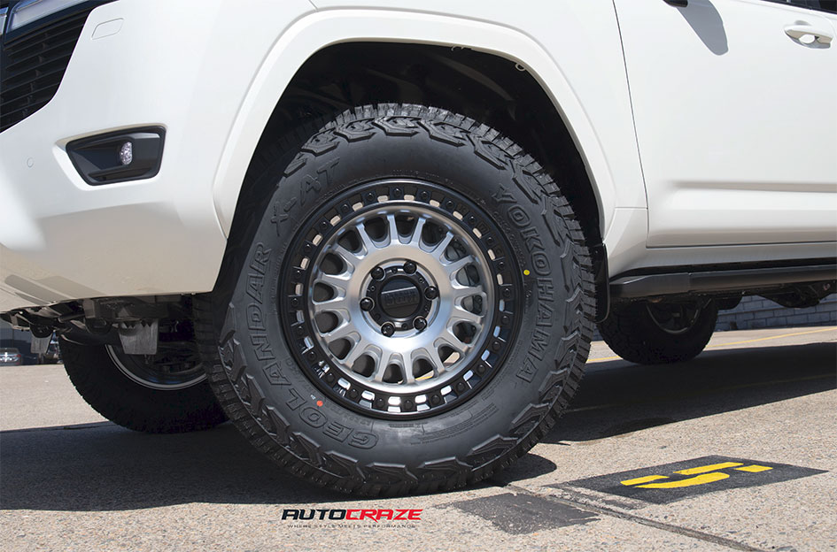 TOYOTA LANDCRUISER 300 SERIES KMC IMS MACHINED W/ BLACK LIP