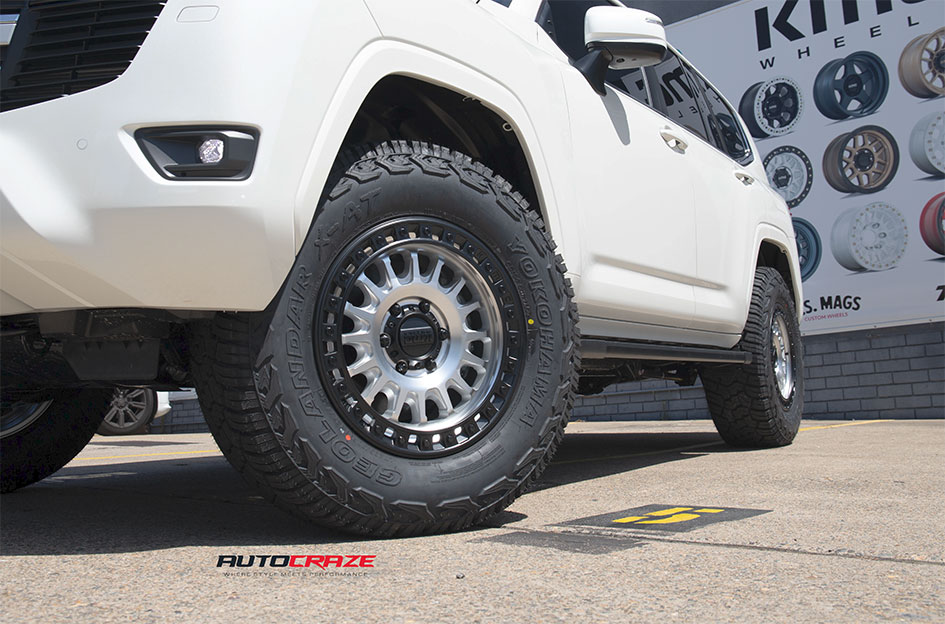 TOYOTA LANDCRUISER 300 SERIES KMC IMS MACHINED W/ BLACK LIP