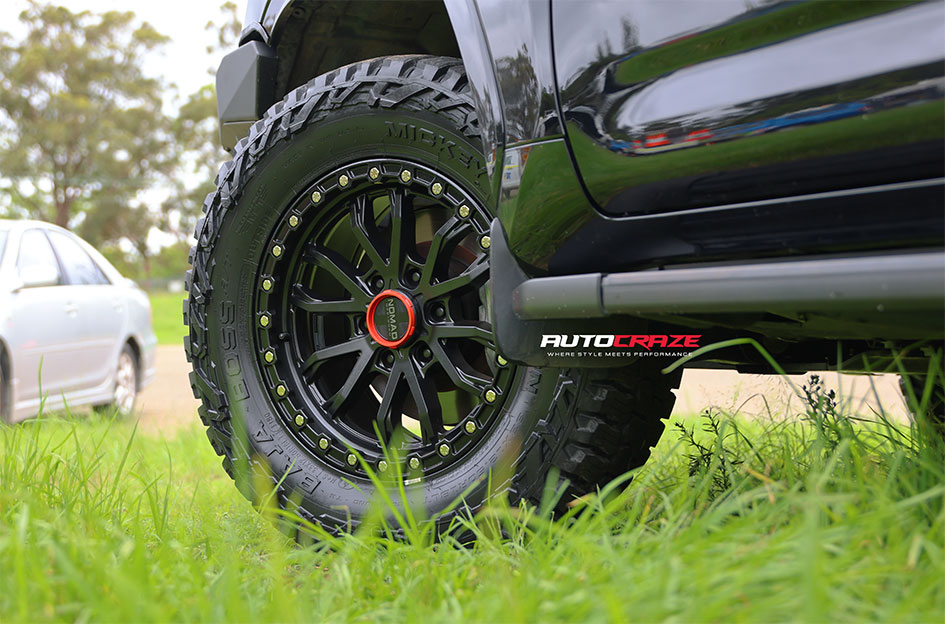 TOYOTA LANDCRUISER 300 SERIES NOMAD N133 SATIN BLACK