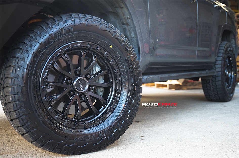 TOYOTA LANDCRUISER 300 SERIES NOMAD N133 SATIN BLACK