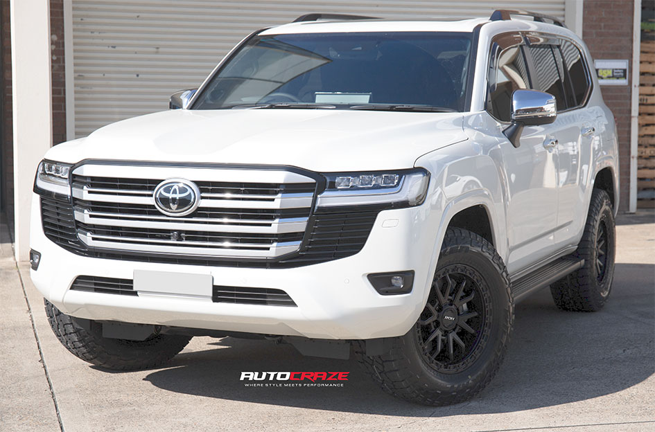 TOYOTA LANDCRUISER 300 SERIES ROH RAID MATTE BLACK 