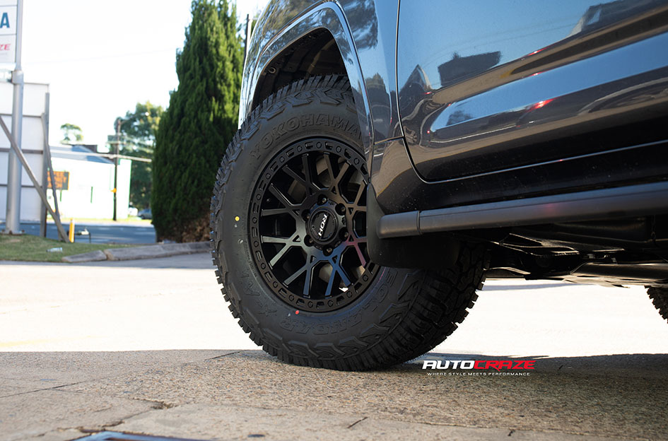 TOYOTA LANDCRUISER 300 SERIES ROH CRAWLER MATT BLACK 