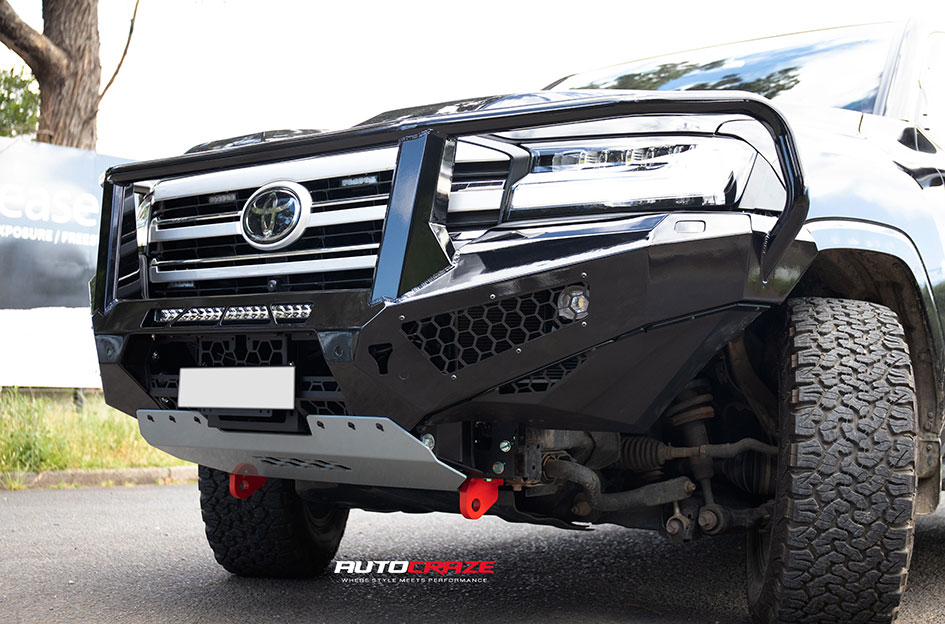 TOYOTA LANDCRUISER 300 SERIES ROH CRAWLER MATT BLACK 