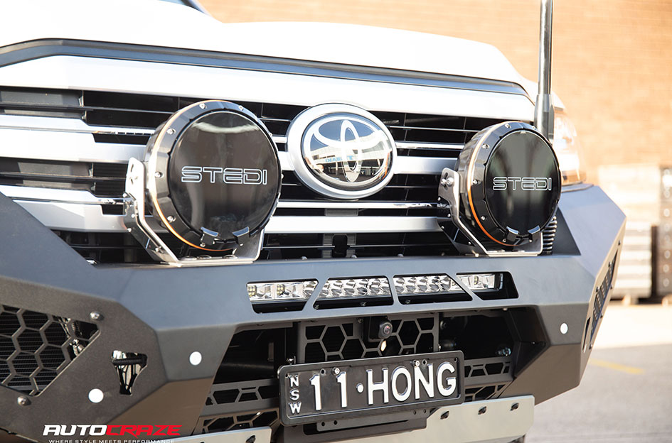 TOYOTA LANDCRUISER 300 SERIES ROH RAID MATTE GRAPHITE 