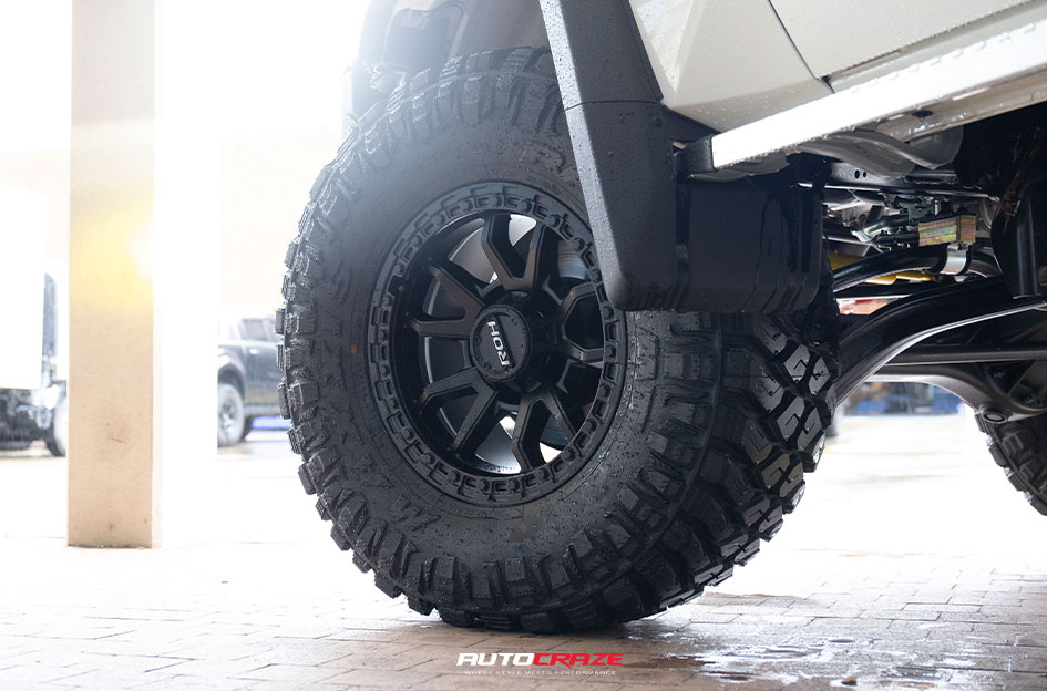 TOYOTA LANDCRUISER 70 SERIES ROH RAID MATTE BLACK 