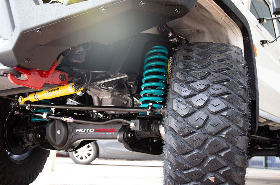 TOYOTA LANDCRUISER 70 SERIES ROH RAID MATTE BLACK 