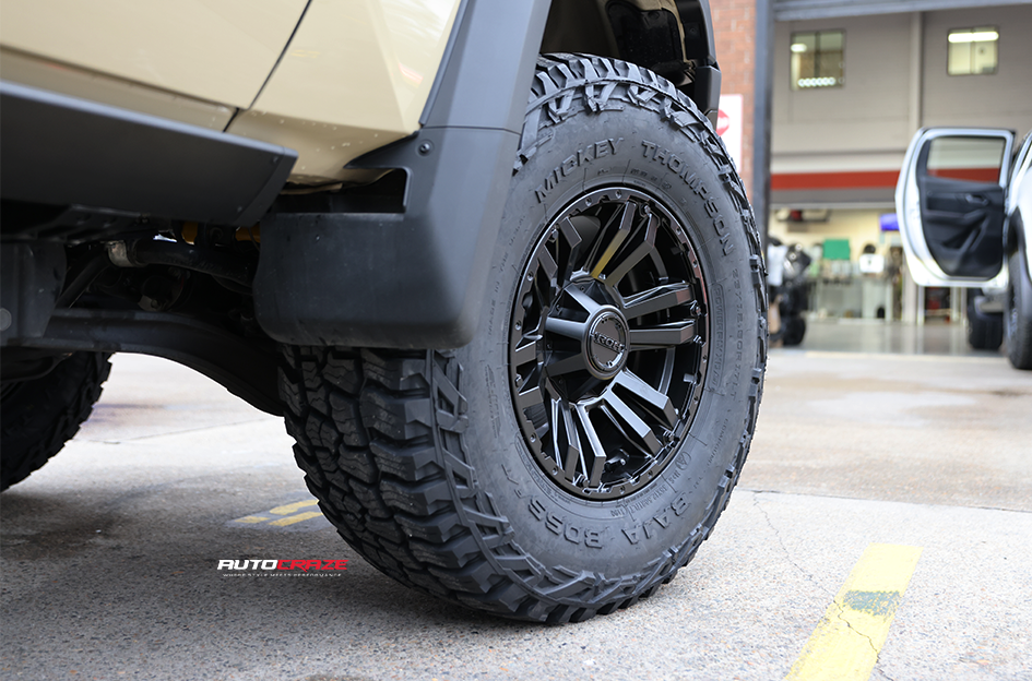 TOYOTA LANDCRUISER 70 SERIES ROH VAPOUR MATTE BLACK