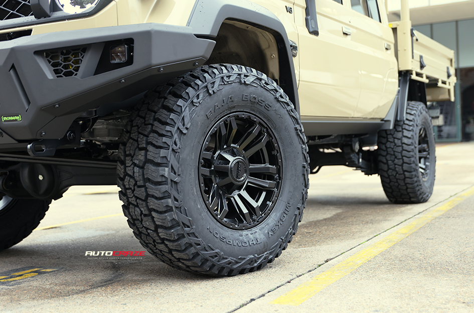 TOYOTA LANDCRUISER 70 SERIES ROH VAPOUR MATTE BLACK