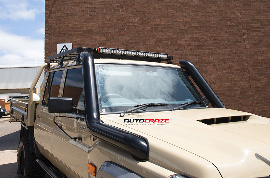 TOYOTA LANDCRUISER 70 SERIES KING KONG SATIN BLACK
