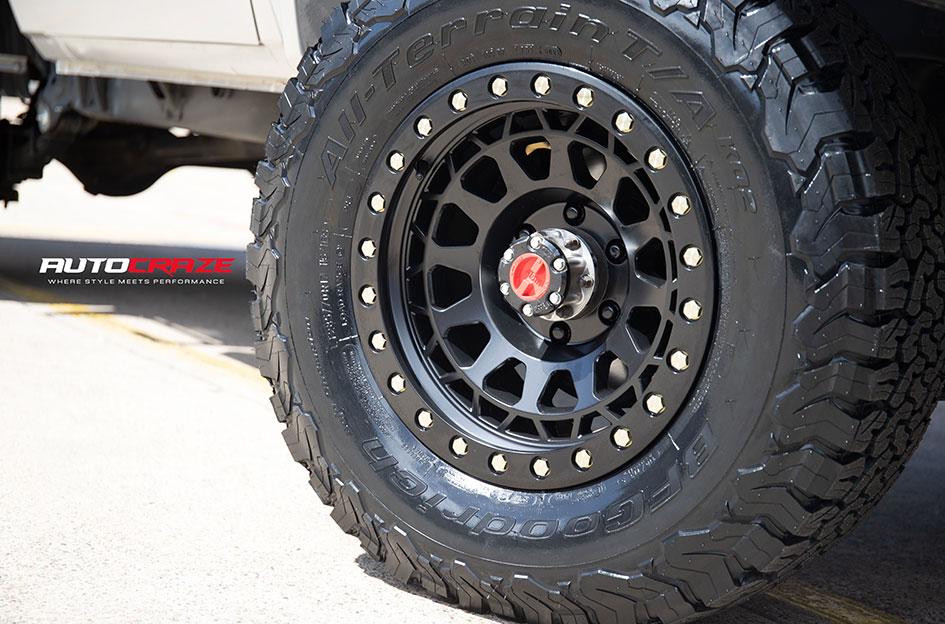 TOYOTA LANDCRUISER 70 SERIES BLACK RHINO PRIMM MATTE BLACK 