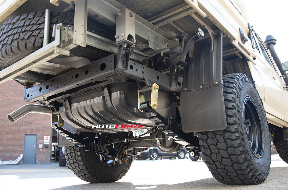TOYOTA LANDCRUISER 79 SERIES KING KONG SATIN BLACK
