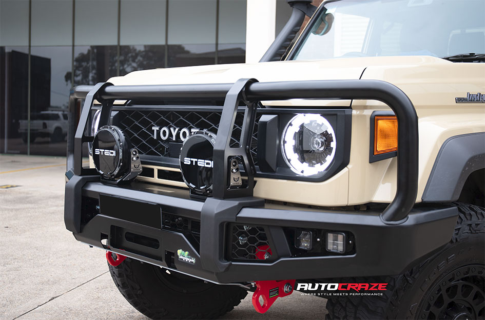 TOYOTA LANDCRUISER 79 SERIES ROH ASSAULT MATT BLACK 