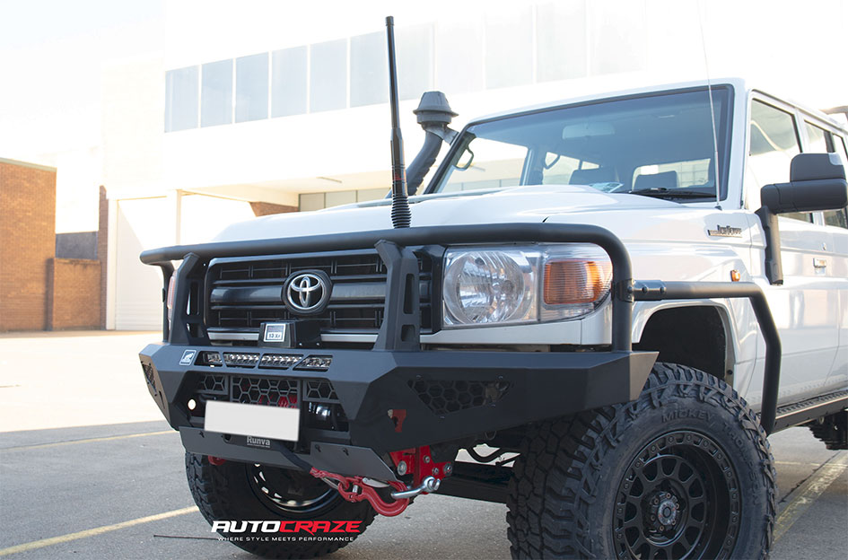 TOYOTA LANDCRUISER 79 SERIES ROH ASSAULT MATT BLACK