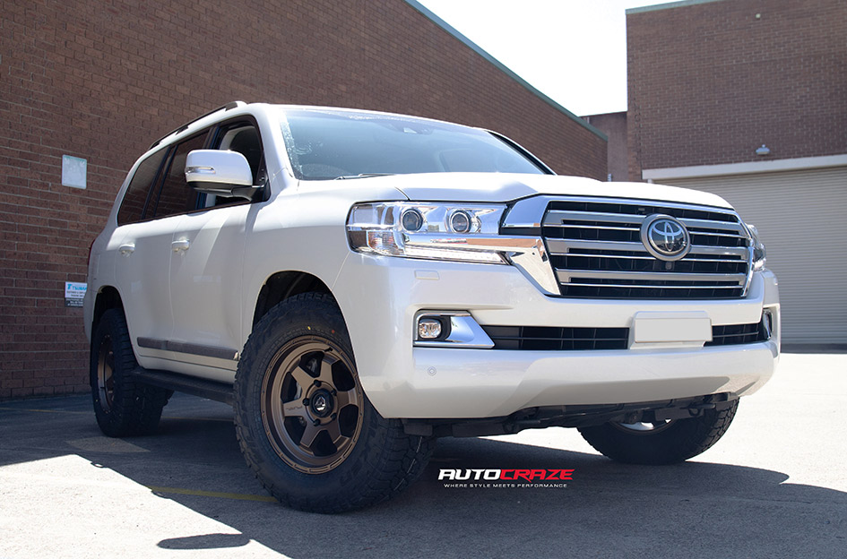 TOYOTA LANDCRUISER 200 SERIES FUEL SHOK BRONZE 