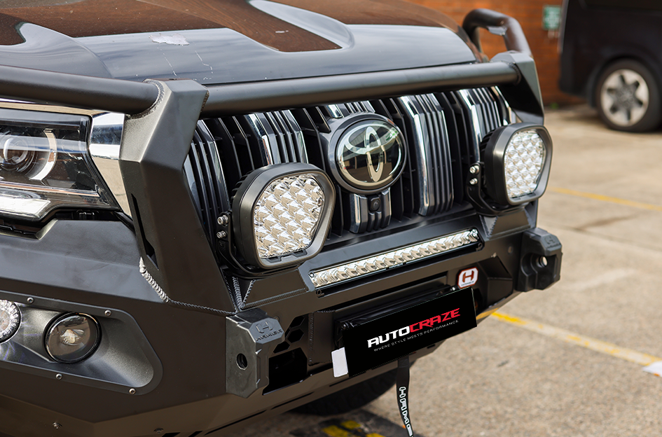 TOYOTA LANDCRUISER PRADO 150 SERIES ROH ASSAULT MATT BLACK