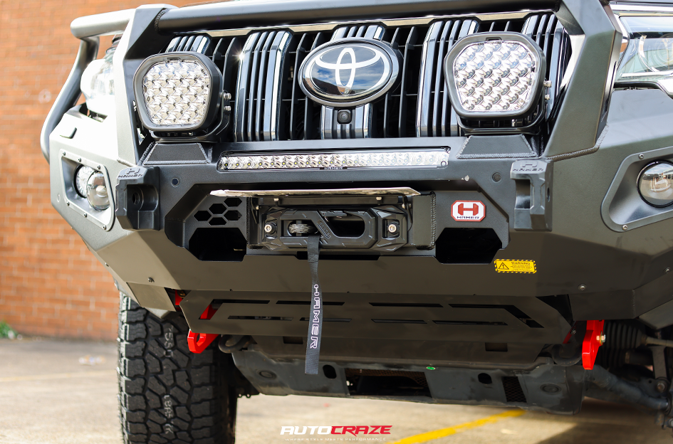 TOYOTA LANDCRUISER PRADO 150 SERIES ROH ASSAULT MATT BLACK