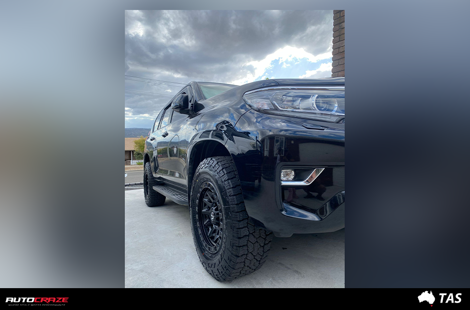 TOYOTA LANDCRUISER PRADO 150 FUEL COVERT MATTE BLACK