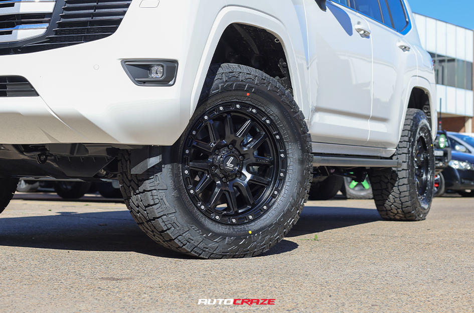 TOYOTA LANDCRUISER PRADO 300 SERIES LENSO MARVEL SATIN BLACK