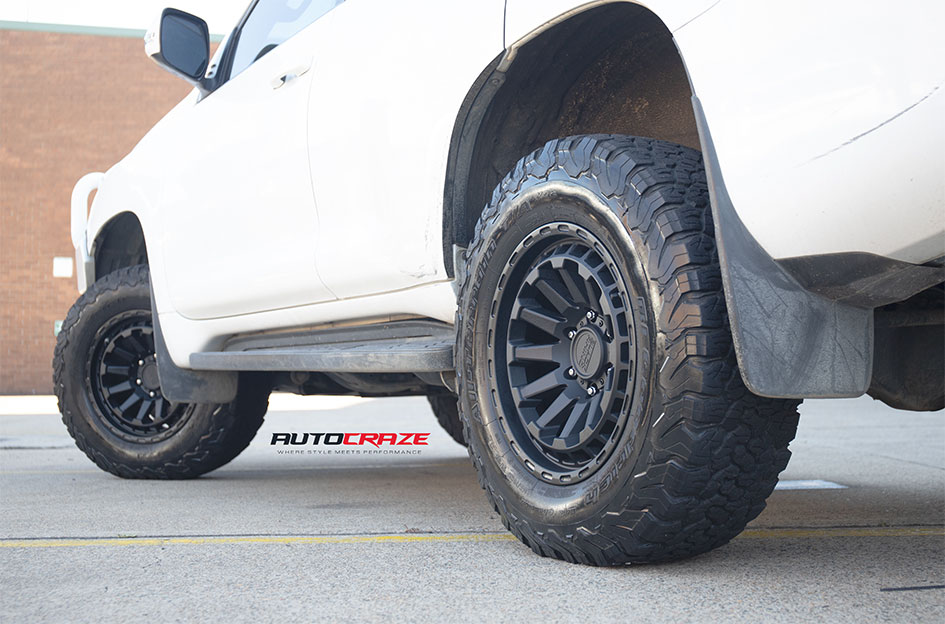 TOYOTA LANDCRUISER PRADO BLACK RHINO RAID MATTE BLACK