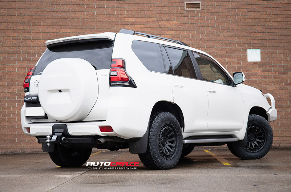 TOYOTA LANDCRUISER PRADO BLACK RHINO RAID MATTE BLACK