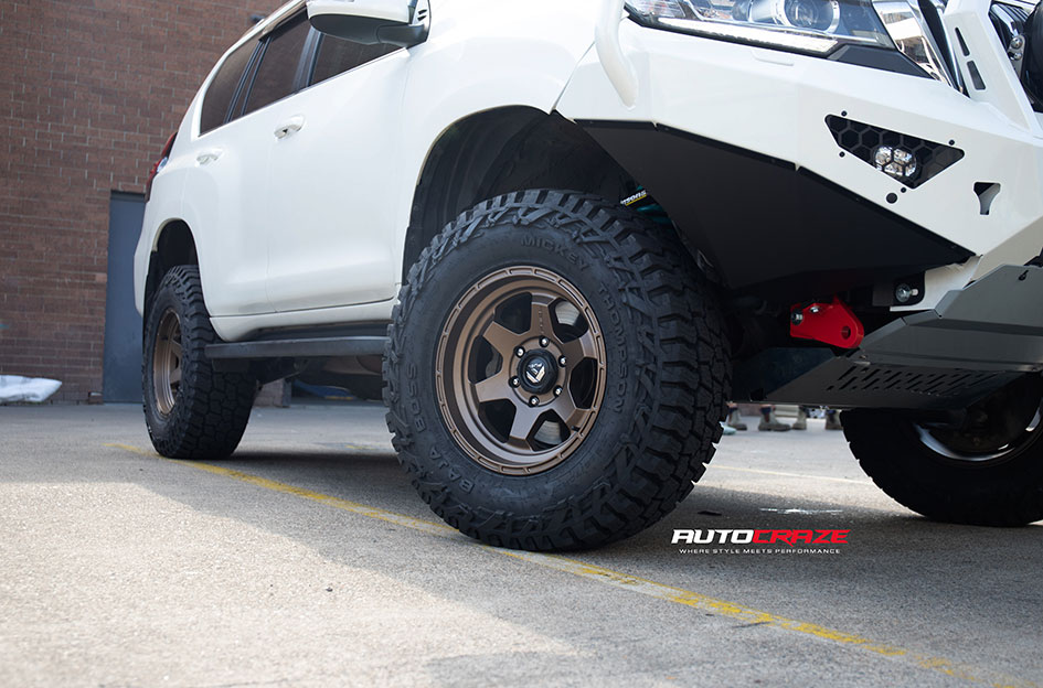 TOYOTA LANDCRUISER PRADO FUEL SHOK BRONZE 