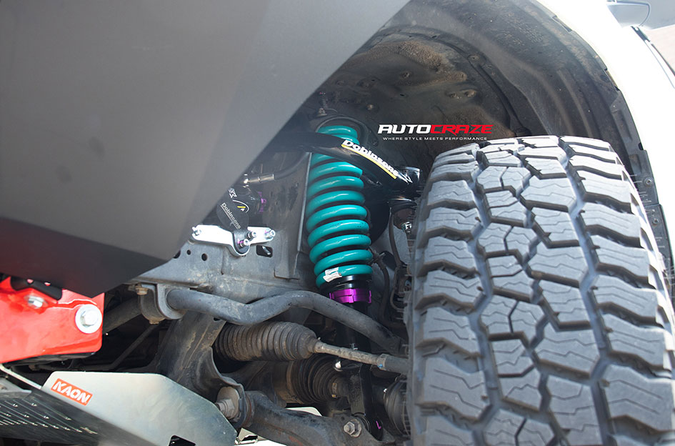 TOYOTA LANDCRUISER PRADO FUEL SHOK BRONZE 