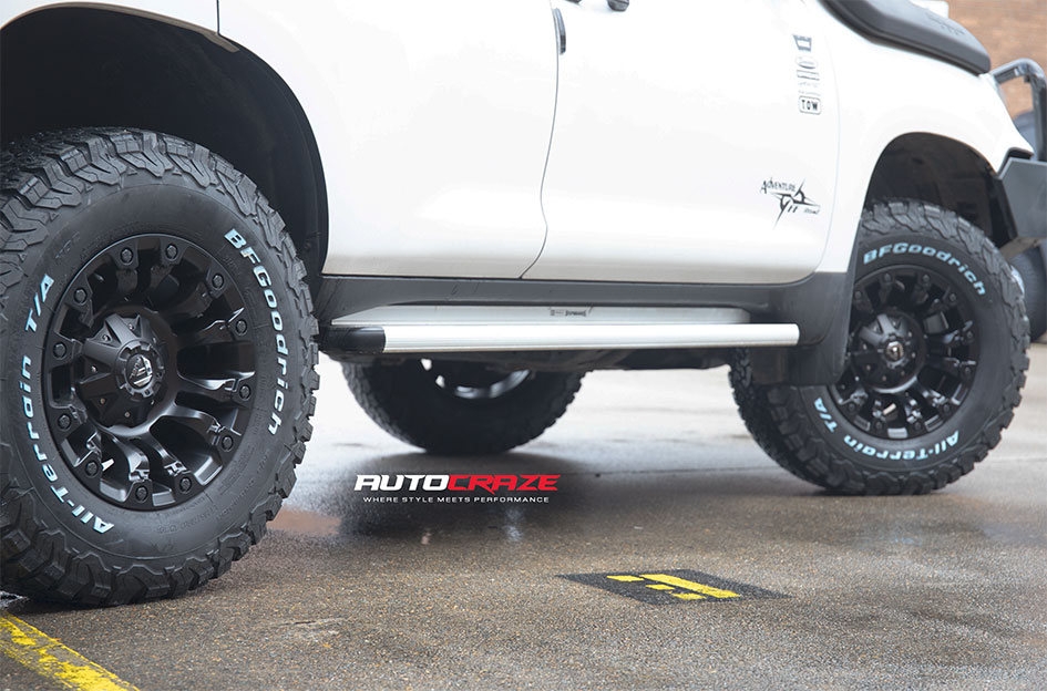 TOYOTA LANDCRUISER PRADO FUEL VAPOR MATTE BLACK