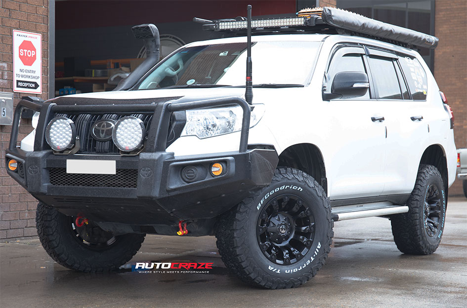TOYOTA LANDCRUISER PRADO FUEL VAPOR MATTE BLACK