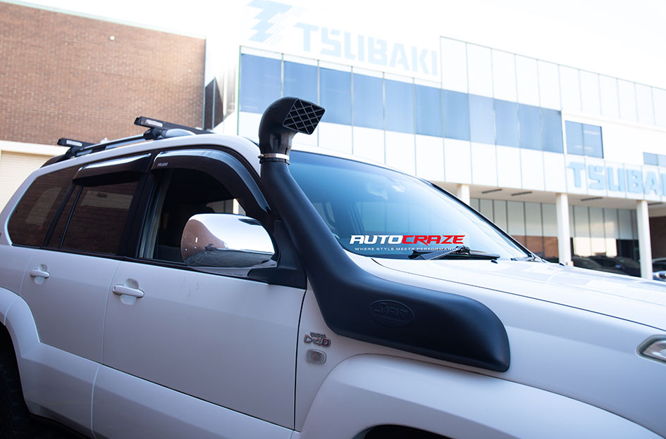 TOYOTA LANDCRUISER PRADO KMC TREK SATIN BLACK