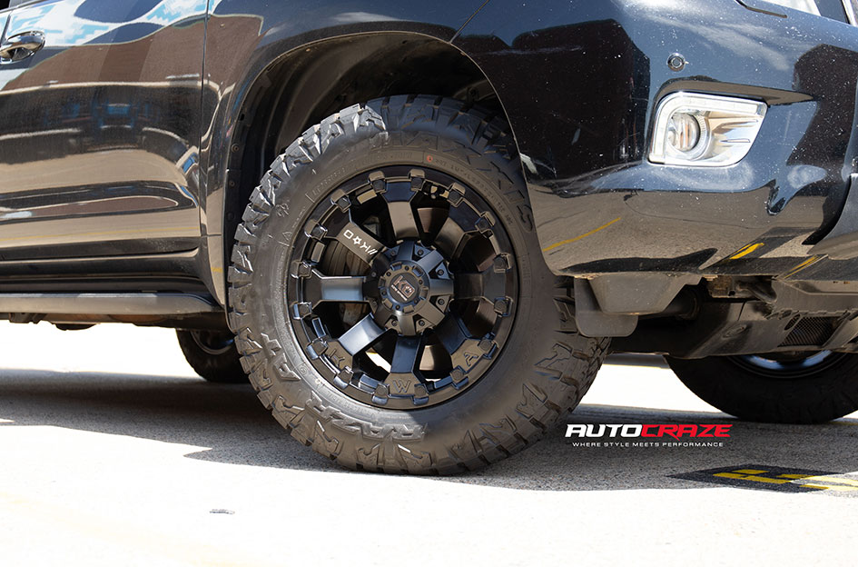 TOYOTA LANDCRUISER PRADO KING AMBUSH SATIN BLACK
