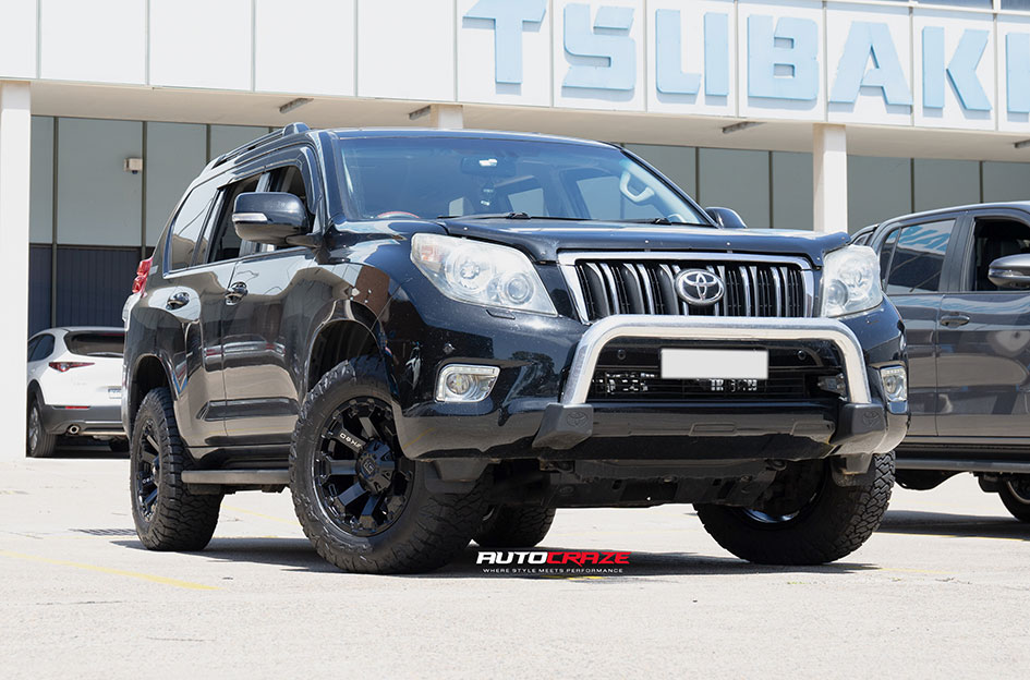 TOYOTA LANDCRUISER PRADO KING AMBUSH SATIN BLACK