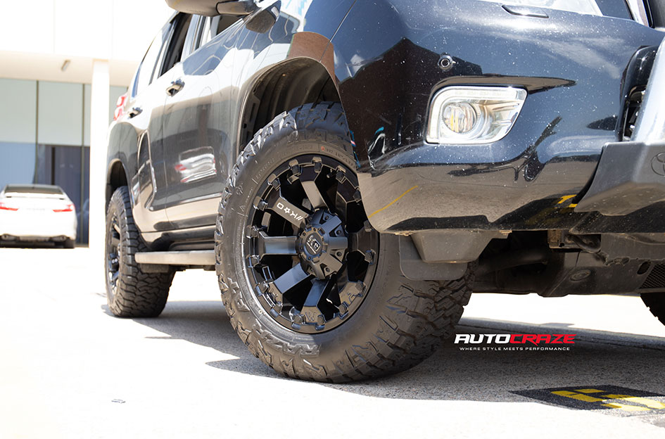 TOYOTA LANDCRUISER PRADO KING AMBUSH SATIN BLACK