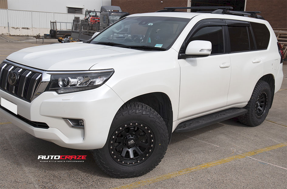 TOYOTA LANDCRUISER PRADO KING SNATCH SATIN BLACK