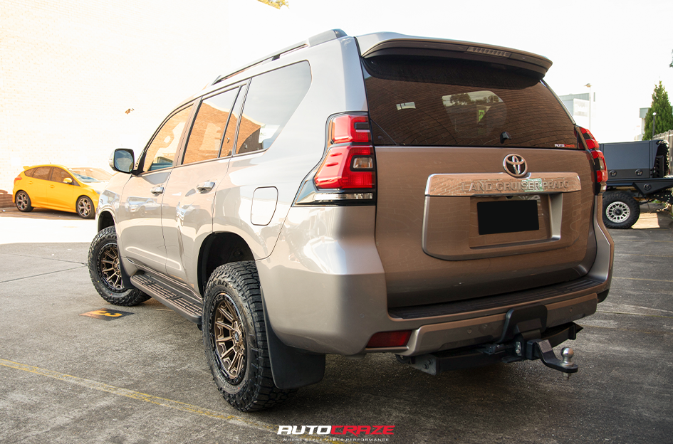 TOYOTA LANDCRUISER PRADO 150 KING WARRIOR SATIN BRONZE 